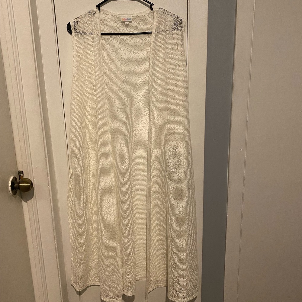 Large white lularoe joy